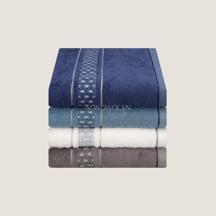 Khăn mặt sợi tre TG DOUBLE DIAMON 40x80cm