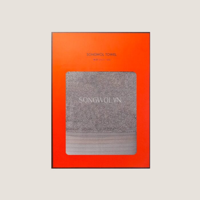 Khăn quà tặng cotton organic TG ORGANIC – Hộp 1 khăn tắm 50x100cm