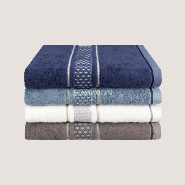 Khăn tắm sợi tre TG DOUBLE DIAMOND 68x135cm