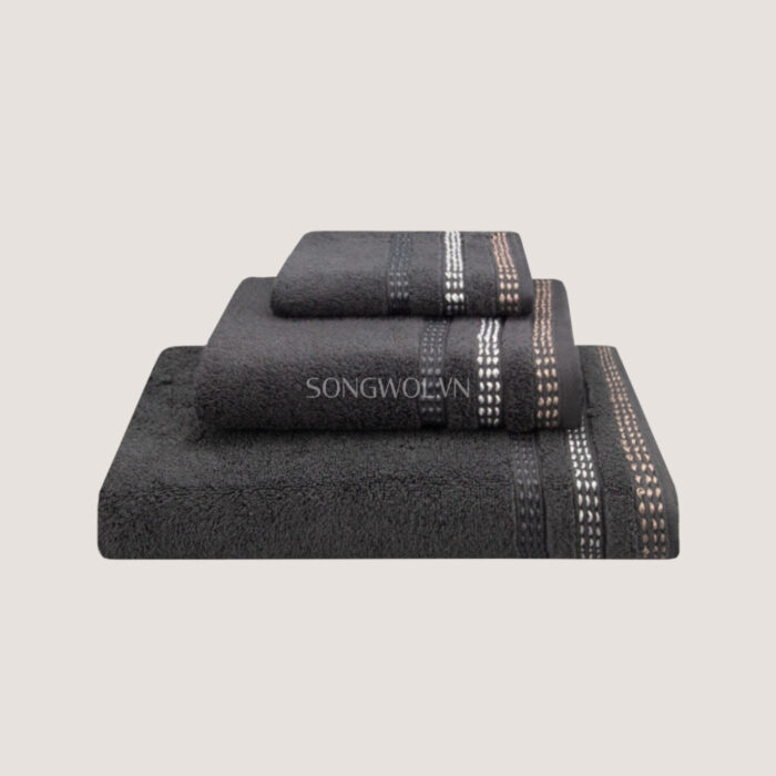 Khăn theo bộ cotton MODERN STITCH