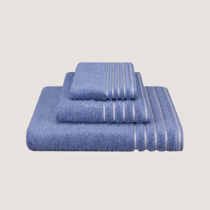 Khăn theo bộ cotton SILVER LINE