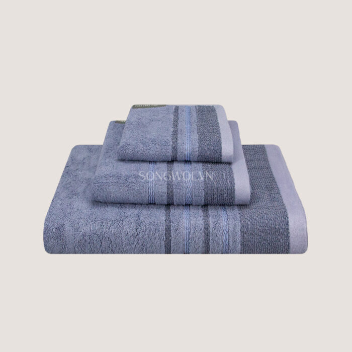 Khăn theo bộ sợi tre TG WAVE
